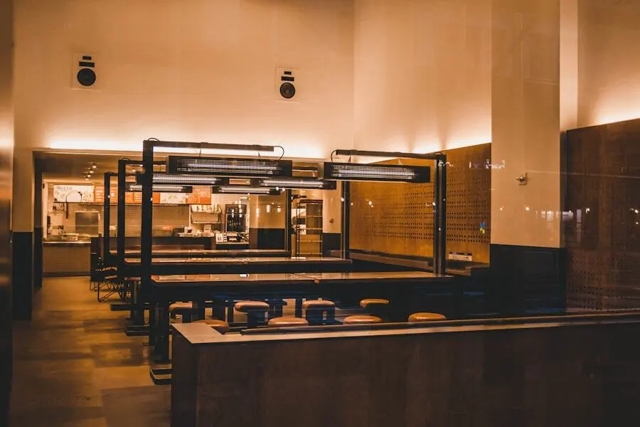 restaurant interior and food photography